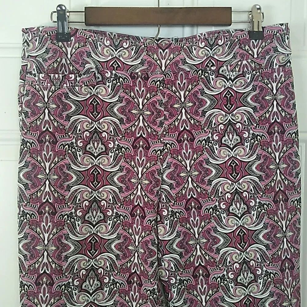Sharaganoย paisleyโprintโFourโpocketโpants